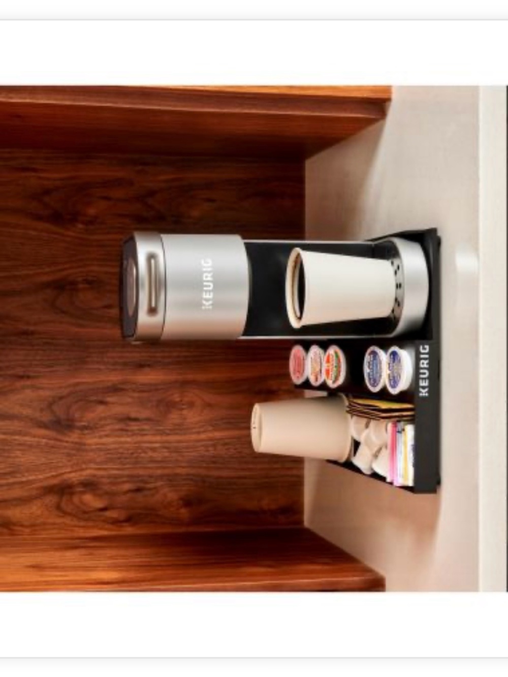 Keurig Black Coffee Station Organizer Tray